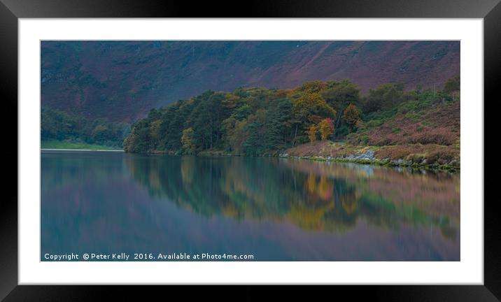 Wicklow mountains Framed Mounted Print by Peter Kelly