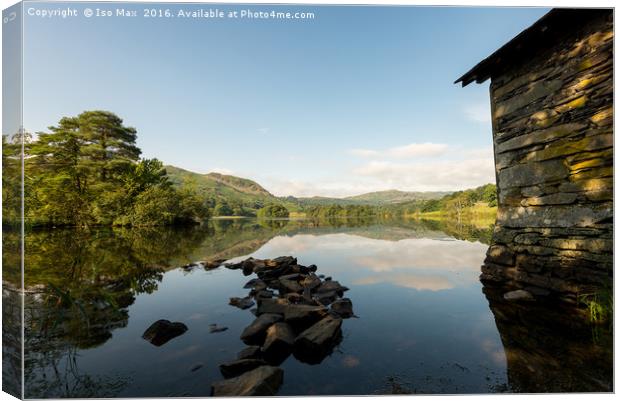 Rydal Water Canvas Print by The Tog
