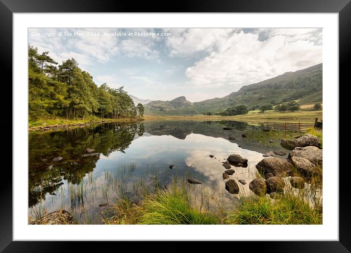 Blea Tarn, Lake District Framed Mounted Print by The Tog