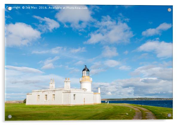 Chanonry Point Lighthouse, Scotland Acrylic by The Tog
