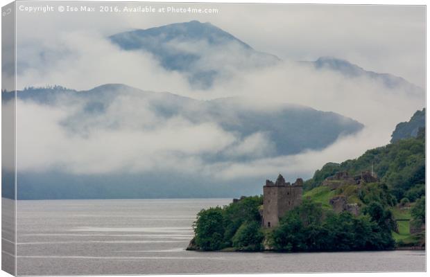 Urquhart Castle, Scotland Canvas Print by The Tog