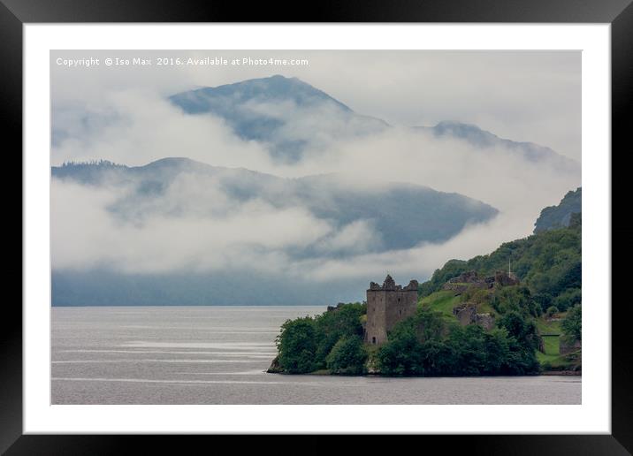Urquhart Castle, Scotland Framed Mounted Print by The Tog