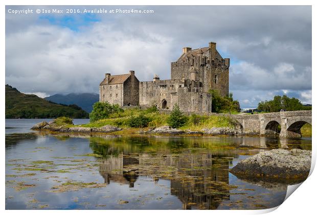 Eilean Donan Castle, Scotland Print by The Tog