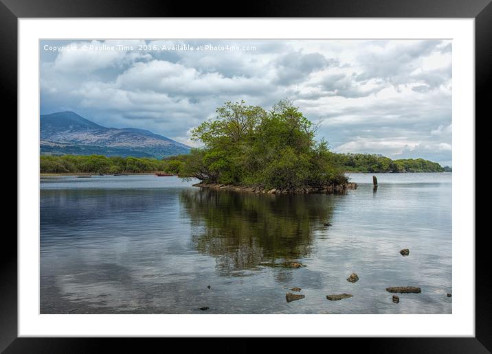 Lough Leane Killarney Framed Mounted Print by Pauline Tims