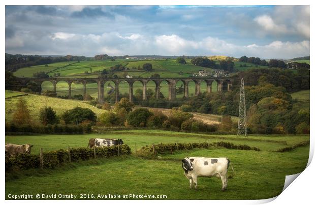 Hewenden Viaduct Print by David Oxtaby  ARPS