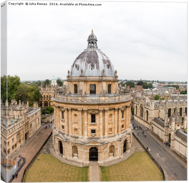 Radcliffe Camera Canvas Print by Juha Remes