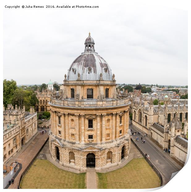 Radcliffe Camera Print by Juha Remes