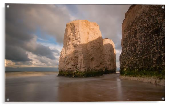 Giants Of Botany Bay Acrylic by Clive Eariss