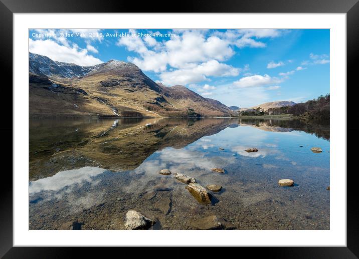 Buttermere, Lake District Framed Mounted Print by The Tog