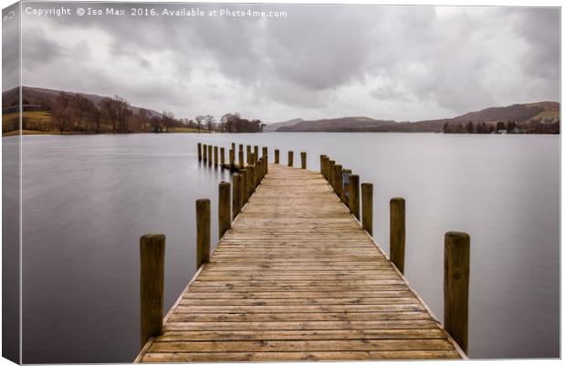 Coniston Water, Lake District Canvas Print by The Tog