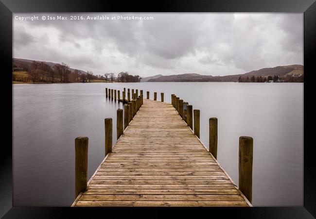 Coniston Water, Lake District Framed Print by The Tog