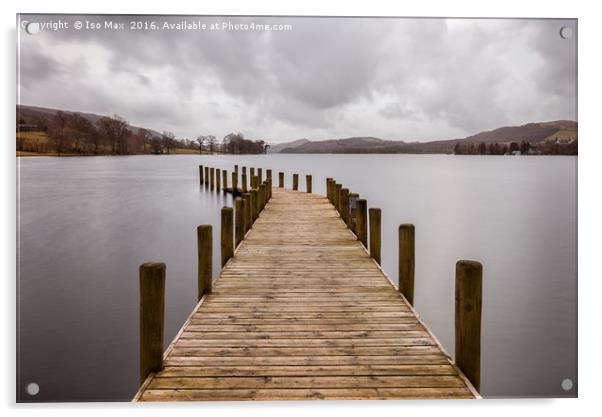 Coniston Water, Lake District Acrylic by The Tog