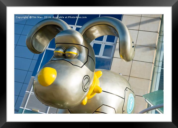 It's Gromit! Framed Mounted Print by The Tog