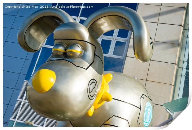 It's Gromit! Print by The Tog
