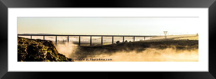 The bridge  Framed Mounted Print by Hush Naidoo