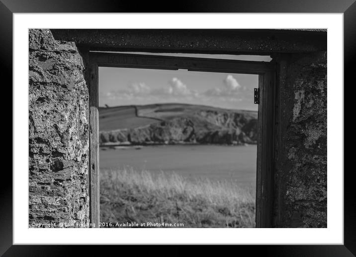 Ancient Window Framed Mounted Print by Iain Fielding