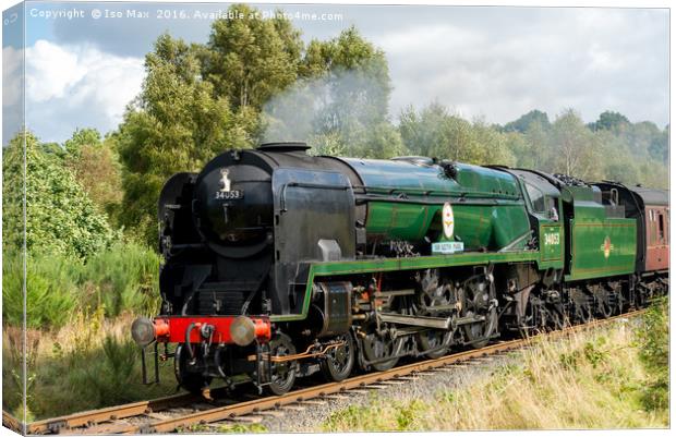 34053 Sir Keith Park Canvas Print by The Tog