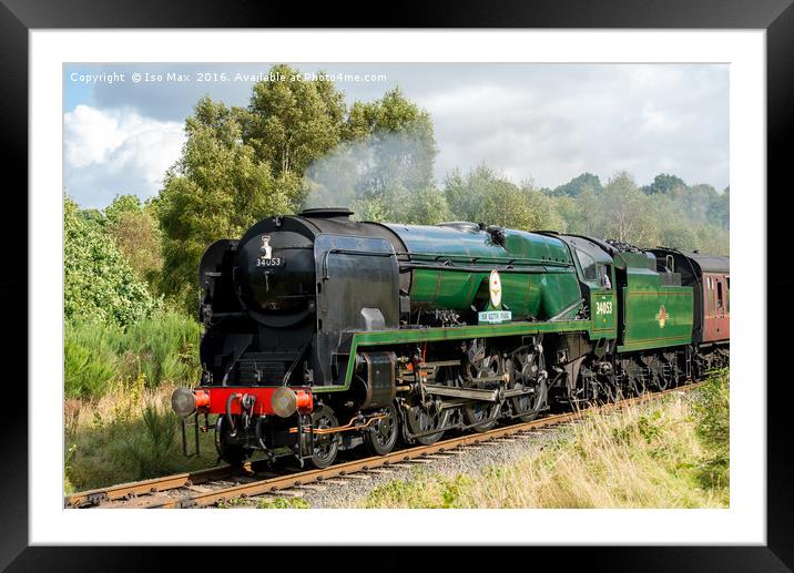 34053 Sir Keith Park Framed Mounted Print by The Tog