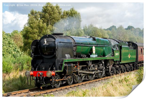 34053 Sir Keith Park Print by The Tog