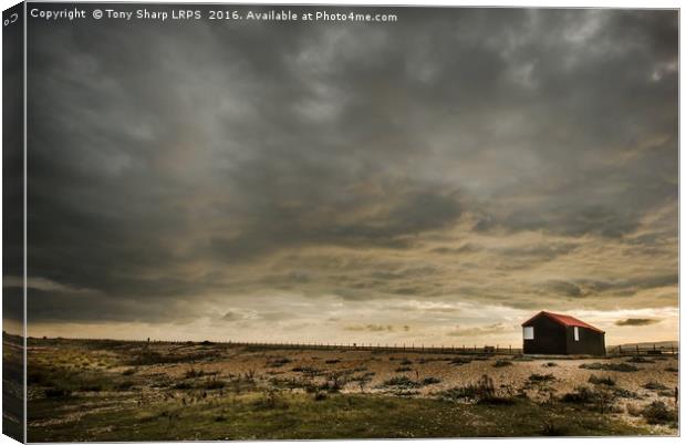 Under a Threatening Sky Canvas Print by Tony Sharp LRPS CPAGB