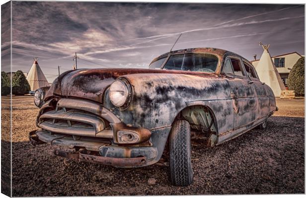 Rusted Classic 1 Canvas Print by Gareth Burge Photography