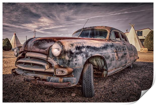 Rusted Classic 1 Print by Gareth Burge Photography