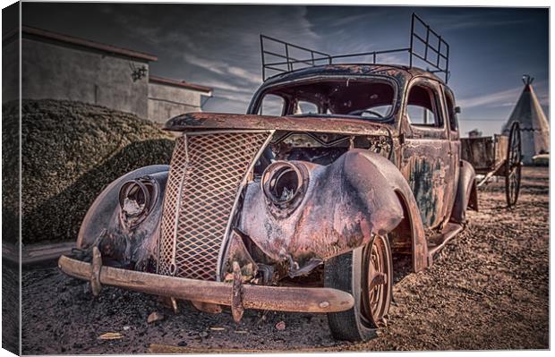 Rusted Classic 3 Canvas Print by Gareth Burge Photography