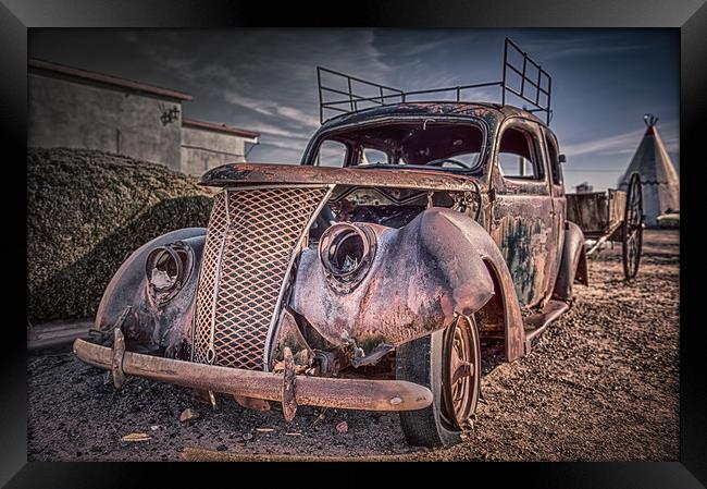 Rusted Classic 3 Framed Print by Gareth Burge Photography