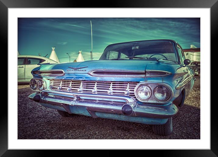 Rusted Classic 2 Framed Mounted Print by Gareth Burge Photography