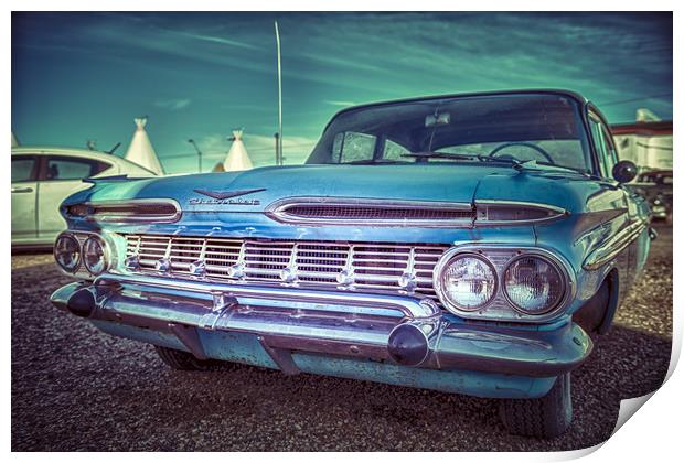 Rusted Classic 2 Print by Gareth Burge Photography