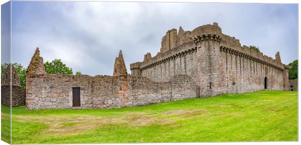 Craigmillar Castle Panorama Canvas Print by Antony McAulay