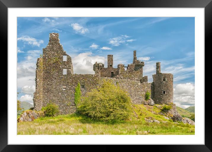 Kilchurn Castle Ruins Framed Mounted Print by Antony McAulay