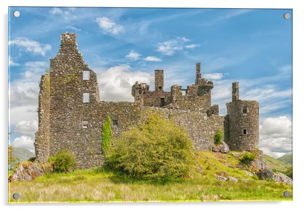 Kilchurn Castle Ruins Acrylic by Antony McAulay