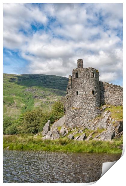 Kilchurn Castle Turret Print by Antony McAulay