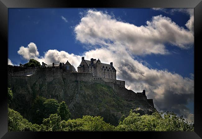 Castle on the Hill Framed Print by Vishal Arvinda