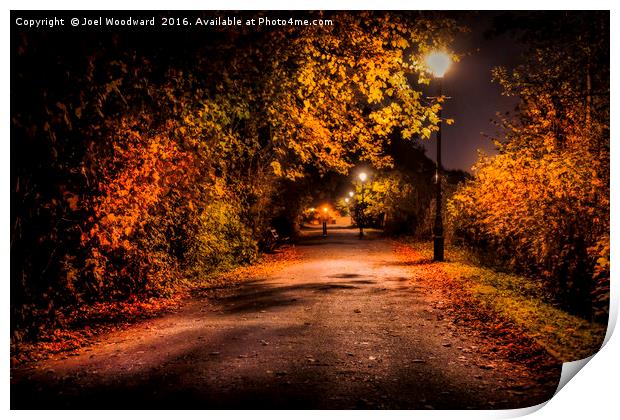 Autumn Nights Print by Joel Woodward
