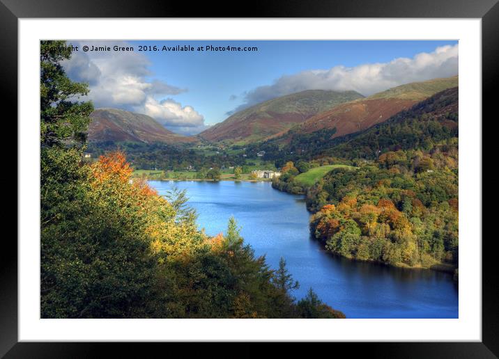 Grasmere Framed Mounted Print by Jamie Green