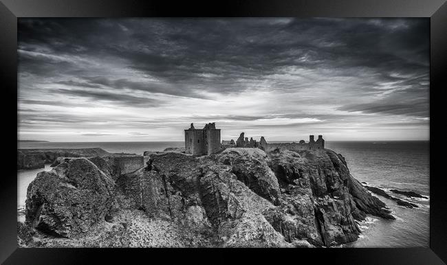 Dunnottar Castle: A Ruined Fortress by the Sea Framed Print by Stuart Jack