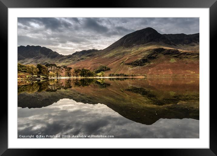 Buttermere Framed Mounted Print by Ray Pritchard