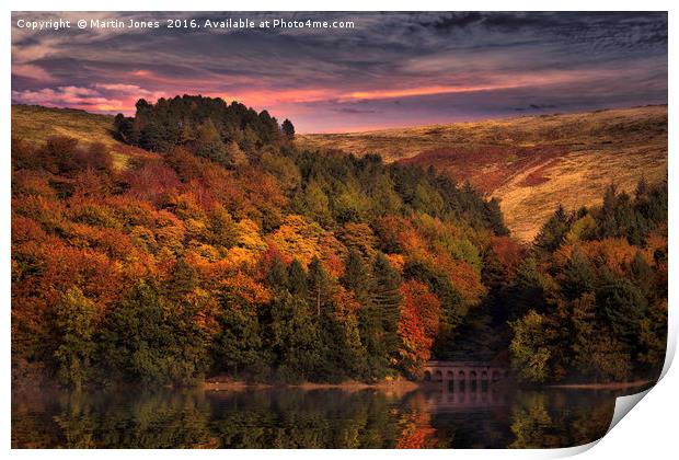 Autumn Mists and Mellow Fruitfulness Print by K7 Photography