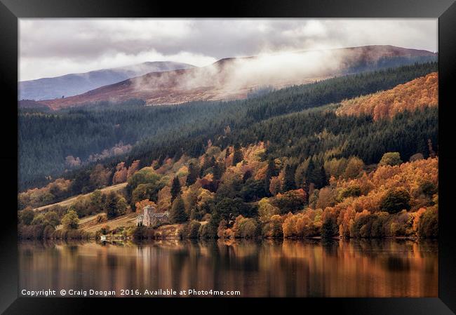 Loch Tummel Scotland Framed Print by Craig Doogan