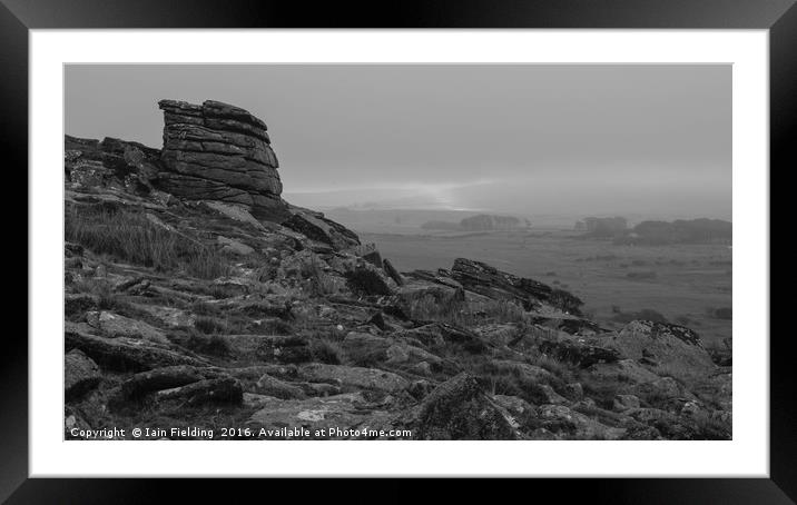 King's Seat View Framed Mounted Print by Iain Fielding
