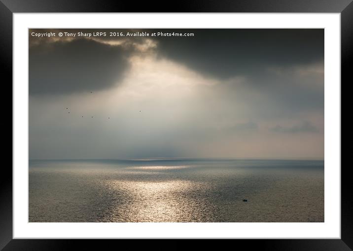 Towards the Light Framed Mounted Print by Tony Sharp LRPS CPAGB