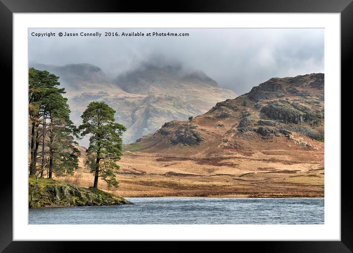 Blea Tarn, Cumbria Framed Mounted Print by Jason Connolly