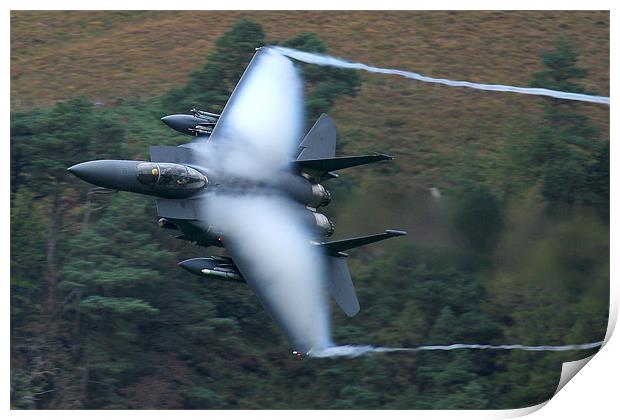 F15 Strike Eagle Print by Oxon Images
