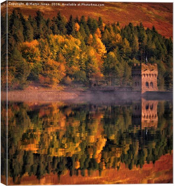 Autumn comes to Derwent Canvas Print by K7 Photography
