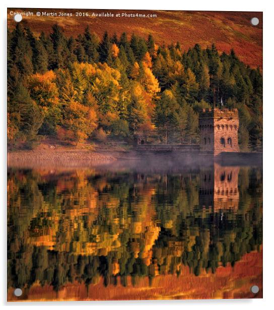 Autumn comes to Derwent Acrylic by K7 Photography