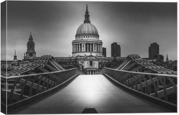 St Paul's Cathedral  Canvas Print by Mark Harrop
