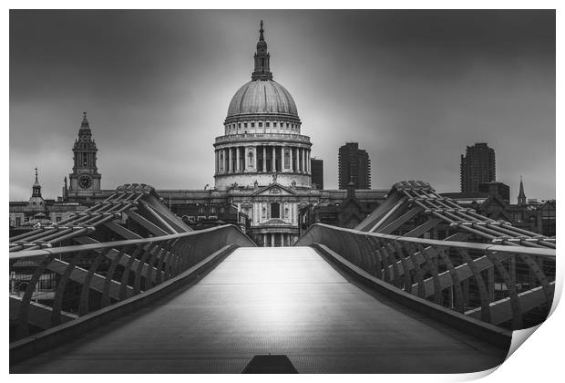 St Paul's Cathedral  Print by Mark Harrop