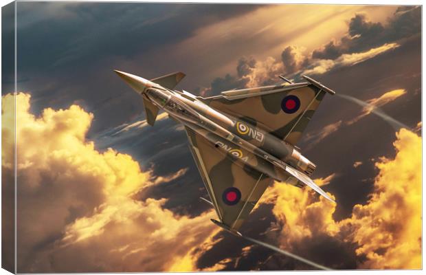 Eurofighter Typhoon GiNA Canvas Print by J Biggadike